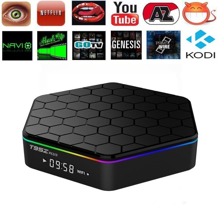 TopYart Android 6.0 TV Box Octa Core Amlogic S912 2GB RAM 16GB ROM Kodi 17, 2.4G/5G Dual Wifi 1000M LAN Bluetooth...