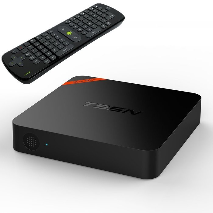 T95N MX Plus 4K Android TV Box 1G/8G S905 Quad-core Mini PC KODI 16.0 Miracast 4K*2K H.265 3D 2.4G WiFi LAN HD...