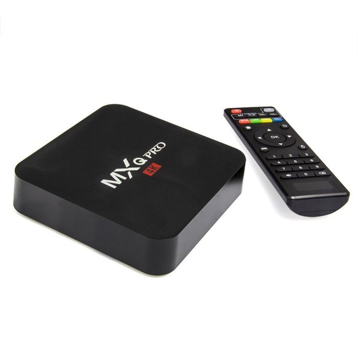 NewEra MXQ-Pro OTT Internet TV Box 4K Ultra HD Android 5.1 Quad Core 2.0GHz RAM:1GB/ROM:8GB IPTV Network Media...