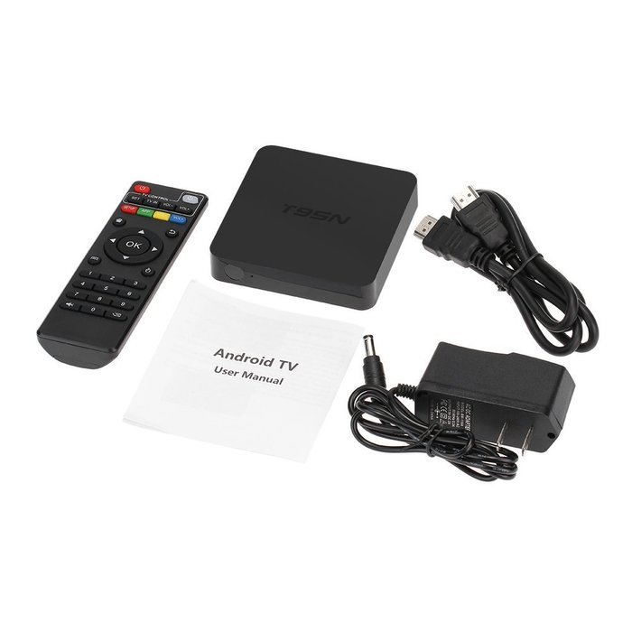 Docooler T95N Smart Android TV Box(Android 6.0 Amlogic S905X Quad-Core 64 bit KODI 16.0 XBMC UHD 4K 1G / 8G WiFi... N8