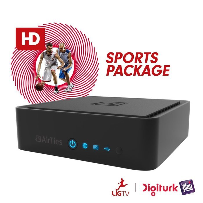 Digiturk Play IP Box with 1 Month Free Sports Package