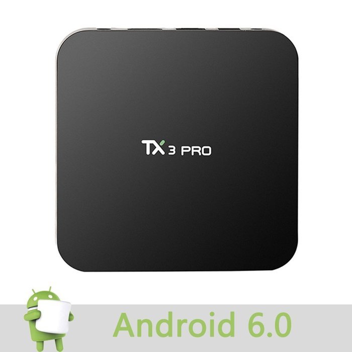 Joinwe-world TX3 PRO Amlogic S905X Android 6.0 TV BOX Streaming Media Player