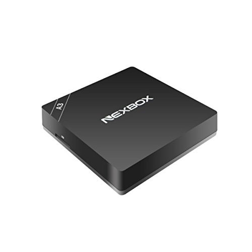 NEXBOX A3 Amlogic S912 Octa-Core 2GB RAM 16GB ROM Android 6.0 2.4G + 5.0G WiFi Gigabit LAN 4K HDR TV Box (Exclusive...