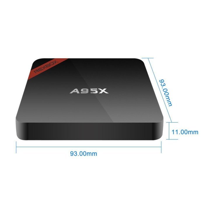 [Latest NEXBOX-A95X]Kobwa Clasical Andriod 5.1 4K TV BOX Pro Amlogic S905 Cortex A53 2.0GHz 1G/8G KODI 16.1 Pre-installed... N4