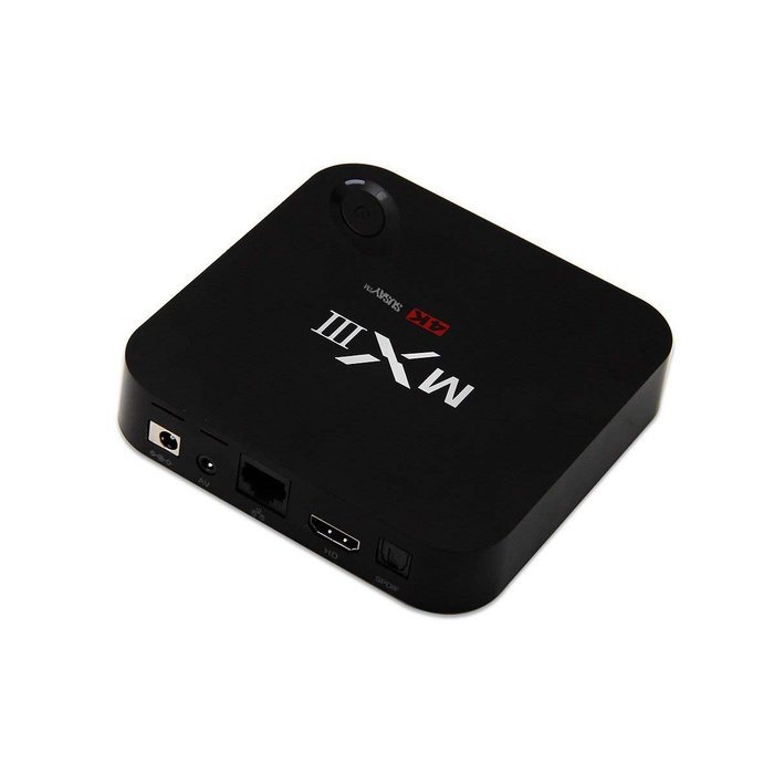SUSAY&reg; MX3 Android Mini PC TV BOX 4K Quad Core XBMC 14.0 Android 4.4 KitKat 8GB HDD 2GB RAM WiFi MXIII Streaming... N3