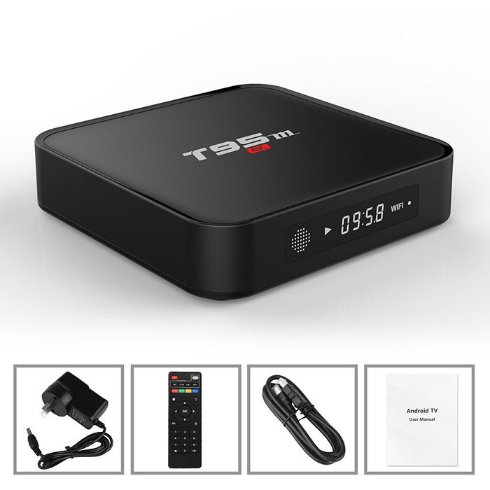 lovestone T95M Android TV Box 5.1 Quad Core Fully Loaded Kodi Streaming Media Player with 2G/8G WiFi HDMI DLNA