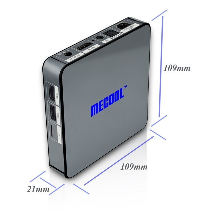 NPET BB2 S912 Android 6.0 Marshmallow TV Box Octa core 2GB 16GB Streaming Media Player Kodi 17.0 1000M Ethernet... N2