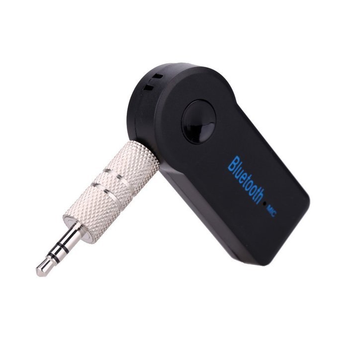 Andoer Portable Mini Bluetooth V3.0 Wireless Stereo Audio Music Receiver with Mic 3.5mm Hands-free for Car AUX... N2