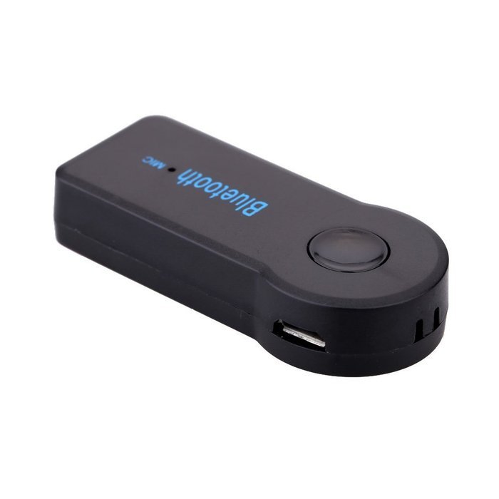 Andoer Portable Mini Bluetooth V3.0 Wireless Stereo Audio Music Receiver with Mic 3.5mm Hands-free for Car AUX... N4
