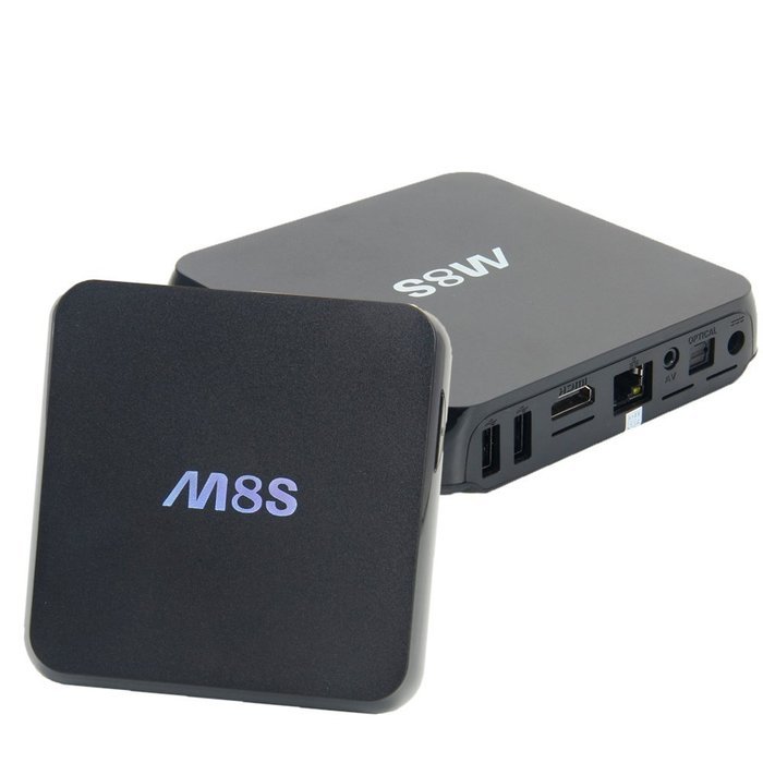 Olymstore 2PCS M8S Amlogic S812 Android 4.4.2 TV Box Quad-core 2GB+8GB 2.4G/5G Wi-Fi Kodi Bluetooth Streaming...