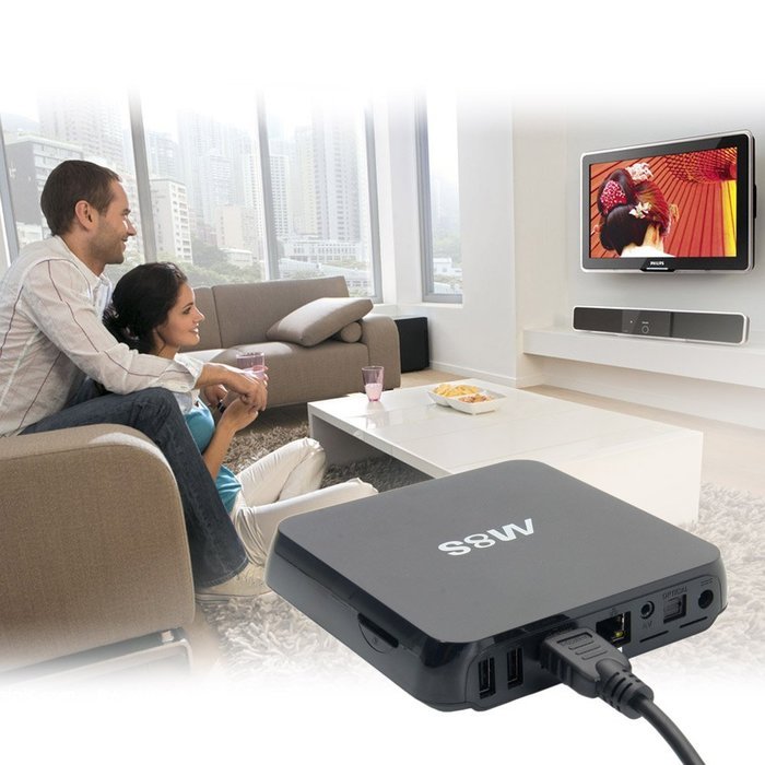 Olymstore 2PCS M8S Amlogic S812 Android 4.4.2 TV Box Quad-core 2GB+8GB 2.4G/5G Wi-Fi Kodi Bluetooth Streaming... N3