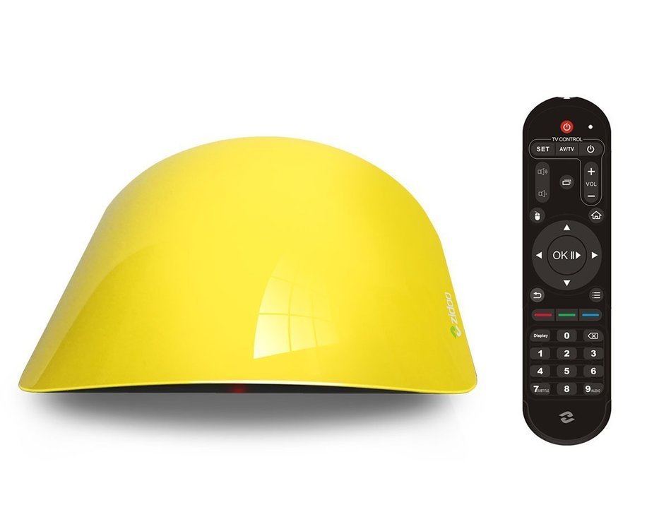 Android TV Box-Zidoo&reg; X1 II Miracast Airplay Quad Core 1G/8G Wifi LAN HDMI1.4 4K*2K H.265 UHD Streaming Media...