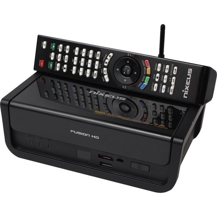 Nixeus Fusion HD NX-1000 Full HD 1080p Wireless 802.11n Network Media Player, Supports up to 2TB SATA HDD, BitTorrent