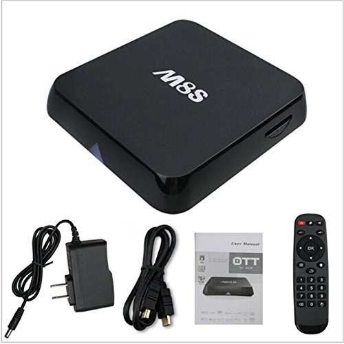 Vipwind Android TV Box M8S 2G/8G Dual Band 2.4G/5G Wifi Android 4.4 Amlogic S812 Chip 4K XBMC Full HD Set Top... N5