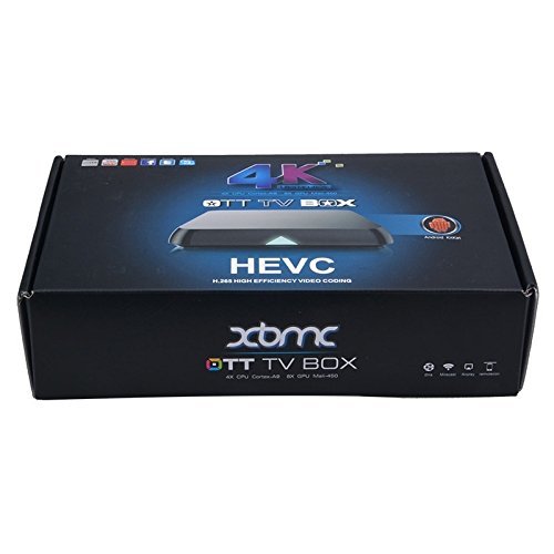 Vipwind Android TV Box M8S 2G/8G Dual Band 2.4G/5G Wifi Android 4.4 Amlogic S812 Chip 4K XBMC Full HD Set Top... N6