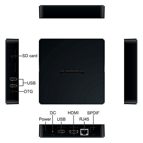 Tronsmart Orion R68 Meta Android 5.1 Lollipop 4K*2K TV Box KODI Rockchip RK3368 Octa Core 2G/16G AC WIFI LAN Bluetooth... N2
