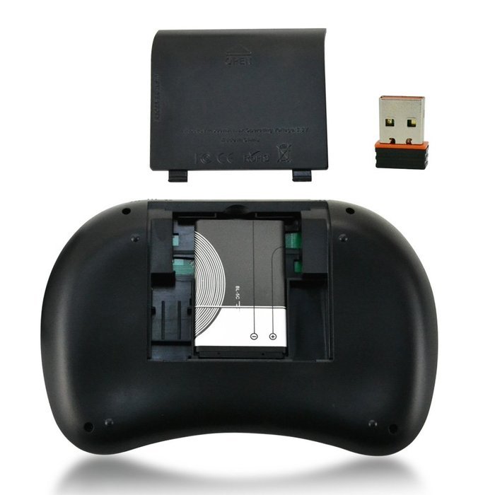 2.4GHz Portable Fly Mouse Mini Wireless Keyboard with Touchpad Mouse Multi-media Portable Handheld Android Air... N3