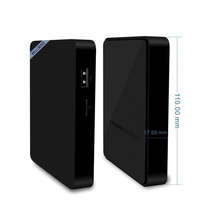 Ivishow Streaming Media Player 2G+8G Android 5.1 TV BOX Dual Band 2.4G WiFi Bluetooth 4.0 eMMC Flash Smart TV... N2