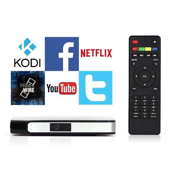 Android TV Box with Kodi PRE-installed - Stream Millions of Movies, TV Shows and Music for FREE - Kodi, YouTube... N8