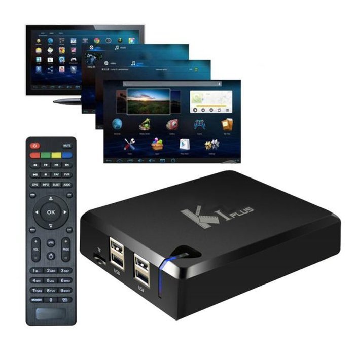Lary intel K1 Plus S905 OTT Android 5.1 4K FULL HD Smart TV Box 1G/8G KODI WIFI N2