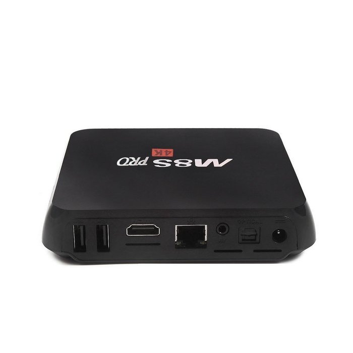 RUPA 2016 Newest M8S PRO Kodi/XBMC Smart TV Box 4K Quad Core Amlogic S905 Android 5.1 Lollipop 2GB RAM 8GB FLASH... N3