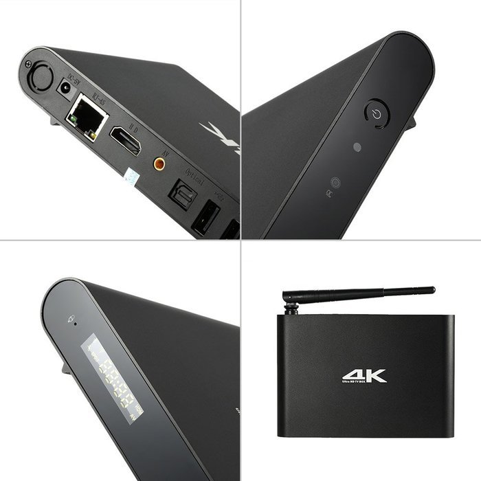 T051 Android 5.1.1 TV Box RK3368 Octa-Core 64 Bits 2G/8G 4K2K 3D PC Kodi XBMC Miracast DLNA Bluetooth4.0 H265... N3