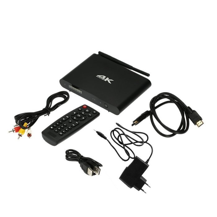 T051 Android 5.1.1 TV Box RK3368 Octa-Core 64 Bits 2G/8G 4K2K 3D PC Kodi XBMC Miracast DLNA Bluetooth4.0 H265... N8