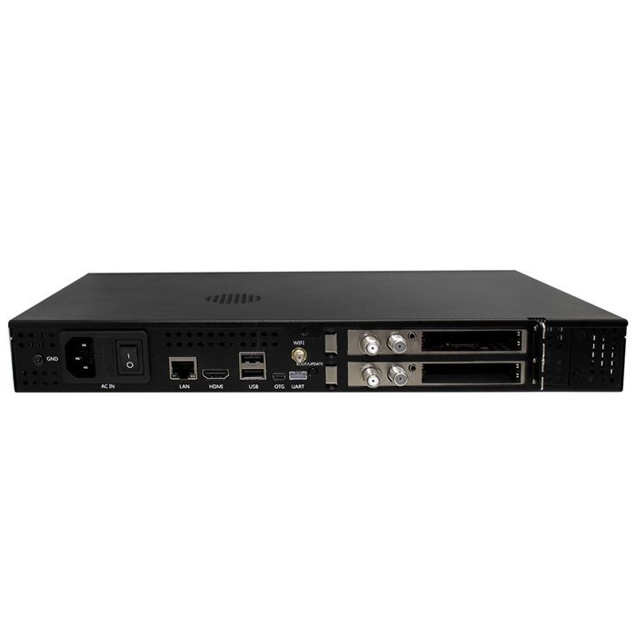 TBS&reg;2911 MOI Pro DVB S/S2 Streaming TV Linux Server with DVB Tuners to Receive Both FTA and Encrypted Live Digital... N3