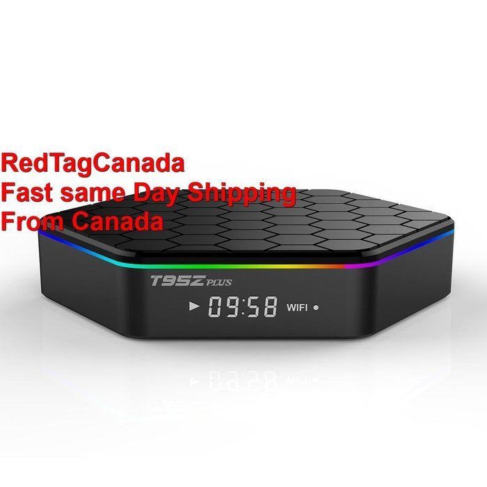 By RedTagCanada Only (2017 8-Core T95Z Plus IPTV Andriod with latest lool Arabic Channels Bein Sport, MBC, ART...