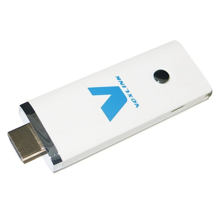 Voxlink 5G 300M Transmission 1080P Wifi Display TV Dongle HDMI Adapter Smart TV Airplay Receiver, WHITE