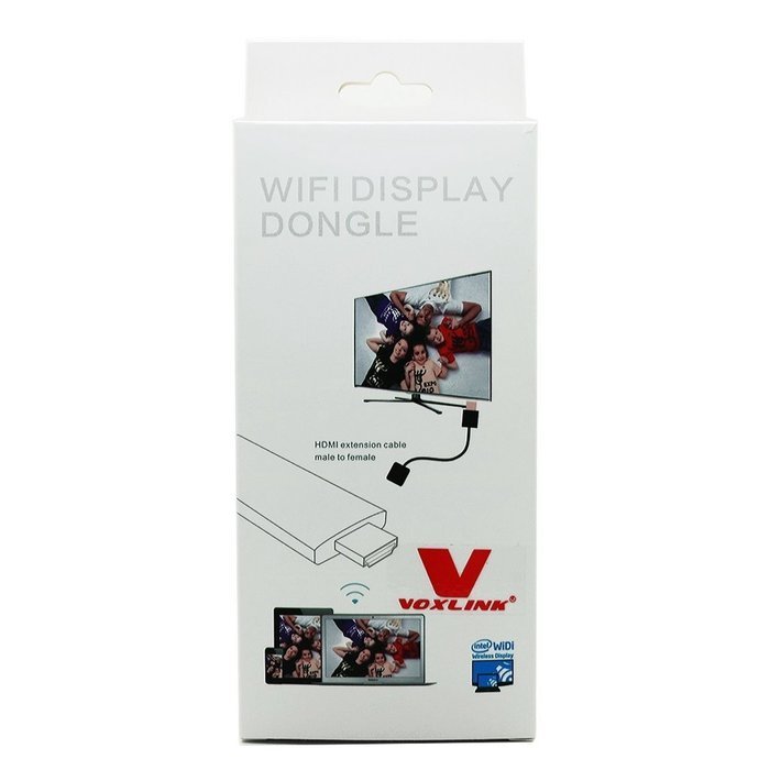 Voxlink 5G 300M Transmission 1080P Wifi Display TV Dongle HDMI Adapter Smart TV Airplay Receiver, WHITE N5