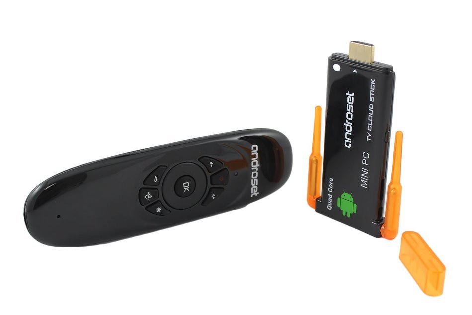 Androset Bluetooth MK808B Dual Core Android 4.1 TV BOX Rockchip RK3066 Cortex-A9 Mini PC Smart TV Stick N3