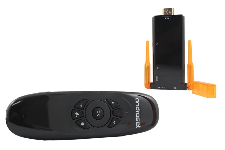Androset Bluetooth MK808B Dual Core Android 4.1 TV BOX Rockchip RK3066 Cortex-A9 Mini PC Smart TV Stick N5