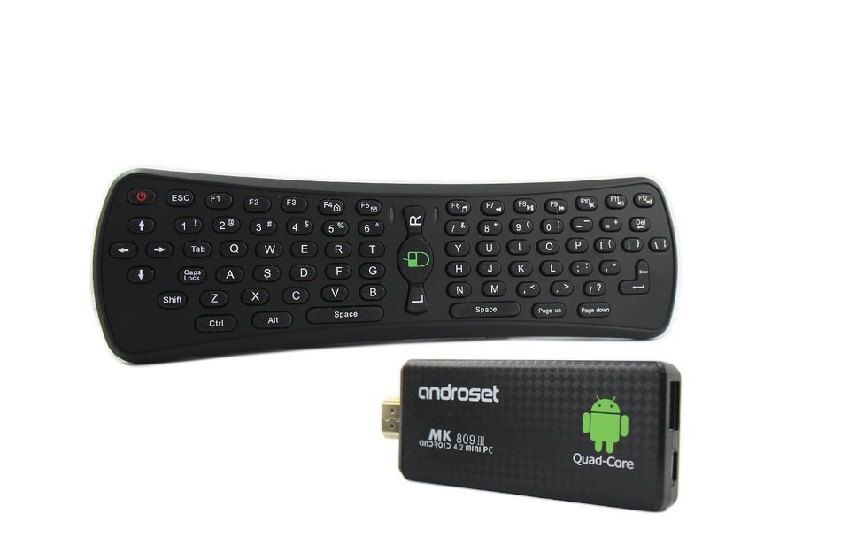 Androset Bluetooth MK808B Dual Core Android 4.1 TV BOX Rockchip RK3066 Cortex-A9 Mini PC Smart TV Stick N9