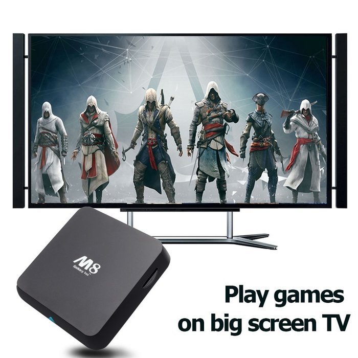GooBang Doo M8 Quad Core Android TV Box 2GB RAM 8GB ROM N6