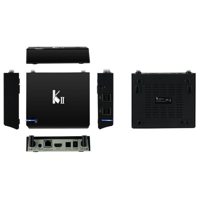 niceEshop(TM) KIII Smart Android TV Box Android 5.1 S905 Quad-Core 2G / 16G Mini PC 2.4 / 5G Dual WiFi DLNA Airplay... N10