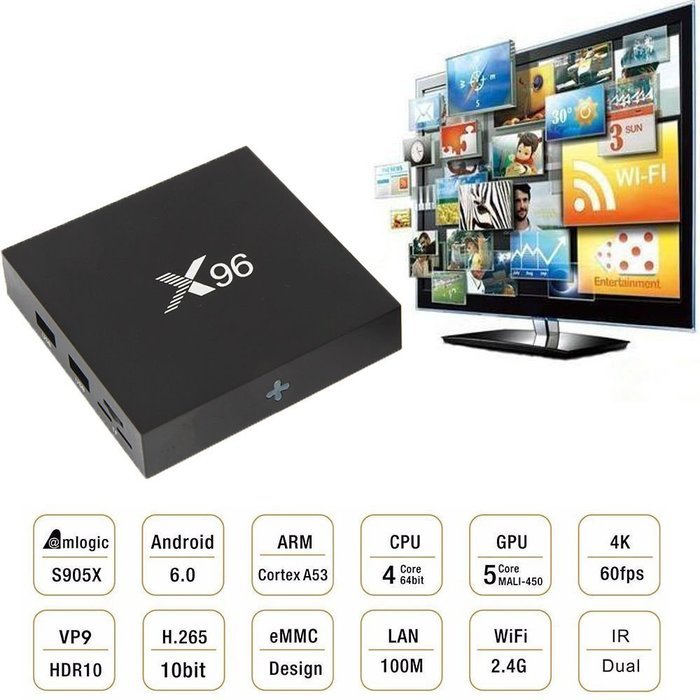 X96 Android 6.0 Tv Box