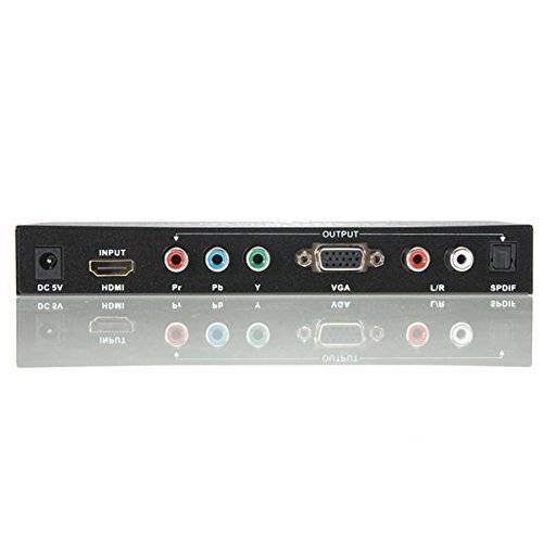 HDMI to VGA / YPBPR Converter Adapter HD Video Audio Converter N3