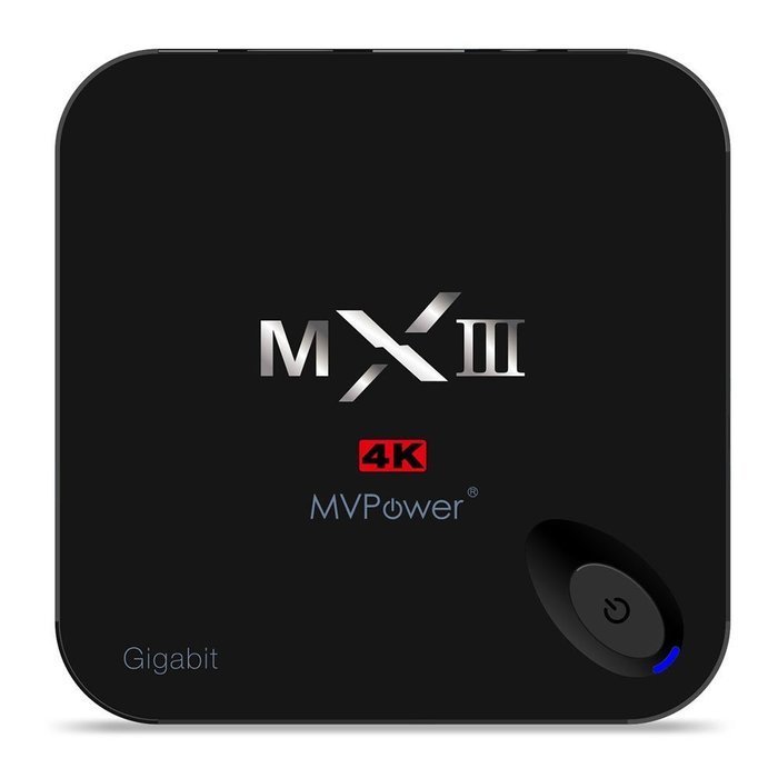 MVPower&reg; Smart TV Box MX3 MXIII Android 4.4 S812 Quad Core support Gigabit Ethernet Streaming Media Player FULLY-LOADED... N4