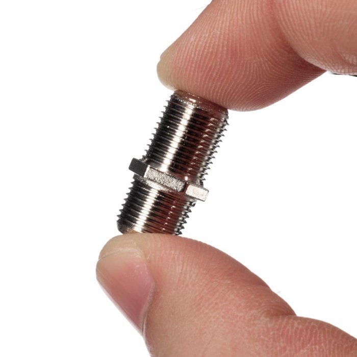 10 Pcs Joiner Barrels Connector F Plug Coupler Adapter 4 Sky Plus HD TV Coax Cable N4