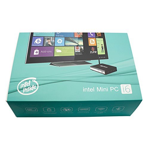 Egreat i6 Wintel Mini PC Windows 8.1 Intel Z3735F TV BOX Smart TV Receiver Media Player 2G RAM 32G ROM 2.4G/5G... N8