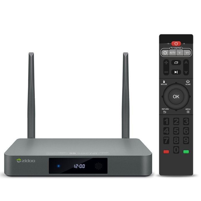 Docooler Zidoo X9S Smart Android 6.0 TV Box (OpenWRT(NAS) Realtek RTD1295 Quad Core 2G / 16G H.265 UHD 4K VP9...