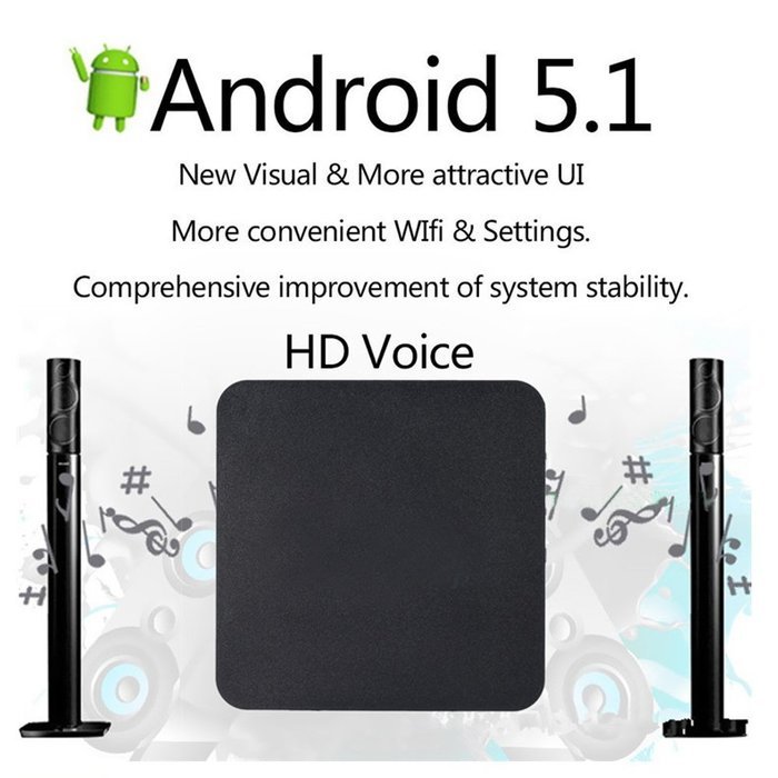 iNextStation Smart Android 5.1 Amlogic S905 Quad Core TV Box 4K XBMC KODI Fully Loaded N5