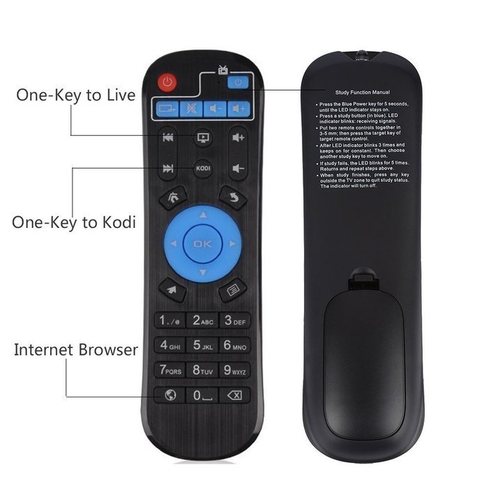 [2nd Generation]COOLEAD A95X Android 6.0 TV Box Amlogic S905X Quad Core CPU XBMC Kodi 16.1 Fully Loaded Smart... N7