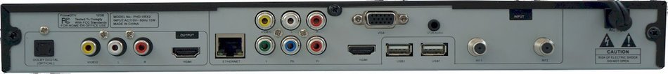 PrimeDTV PHD-VRX Full HD 1080p Dual Tuner Digital HDTV Recorder, Receiver and Media Center Box N3