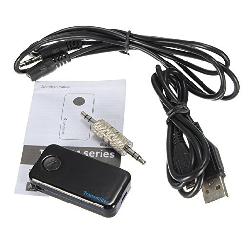BephaMart 3.5mm Stereo Bluetooth Audio Music Transmitter Adapter For TV DVD Radio MP3 MP4 Shipped and Sold by... N6