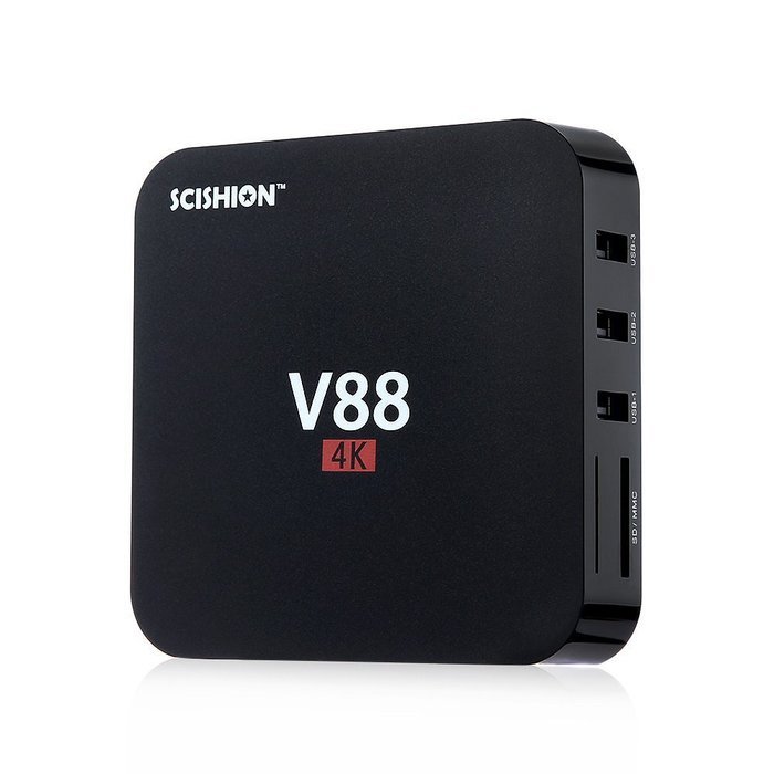 SCISHION V88 RK3229 4K Android 5.1 KODI 1G/8G WIFI LAN Dolby DTS Media Player TV Box Android Mini PC N2