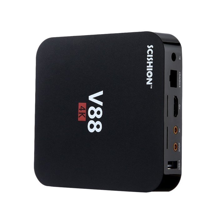 SCISHION V88 RK3229 4K Android 5.1 KODI 1G/8G WIFI LAN Dolby DTS Media Player TV Box Android Mini PC N3