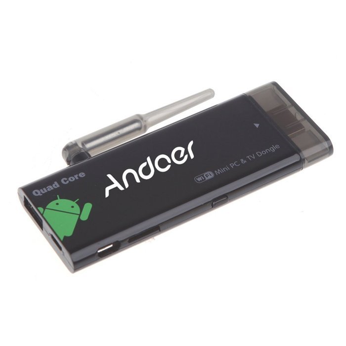 Andoer CX919 Quad Core Google Android 4.4 OS Rockchip RK3188T Cortex A9 Mini TV BOX Dongle HDMI HDD Player 2G/... N2