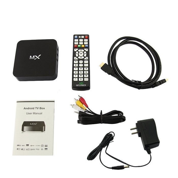 MeGooDo MX Box SE Android 4.2 Dual Core Streaming Mini TV Box Media Player AV LAN 1G 8GB 1080P YOUTUBE N3